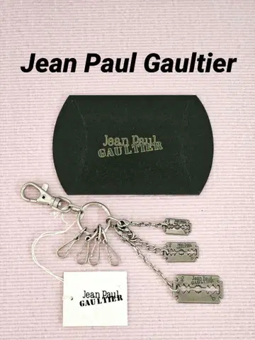 [새상품] Jean Paul Gaultier 면도날 키링