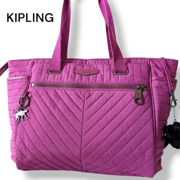 새상품급 KIPLING 키플링 토트백 핸드 나일론 고릴라 포함