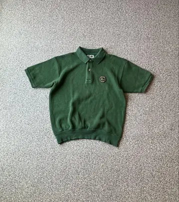 LACOSTE 리브 피케 셔츠 라코스테 y2k
