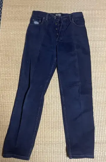 LEVI'S 실버 메달 다크 블루 데님 made in UK