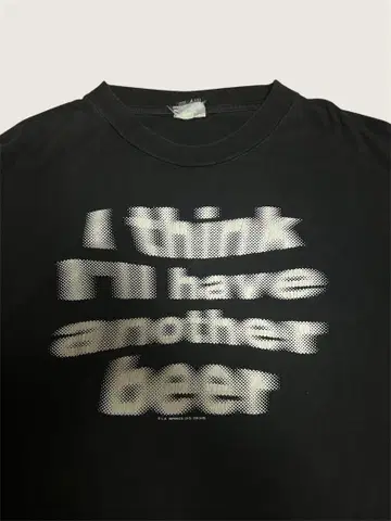 90년대 T셔츠 맥주 술
