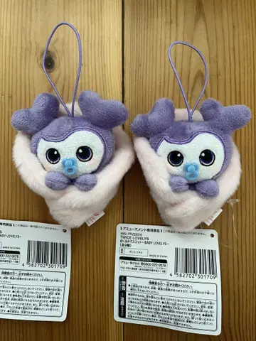 트와이스 러블리스 기고 아기 담요 마스코트 사나 2점 세트