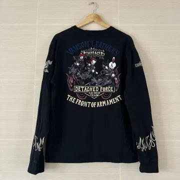 VANSON LEATHERS 데스래빗 로드 레이서 긴팔 티셔츠