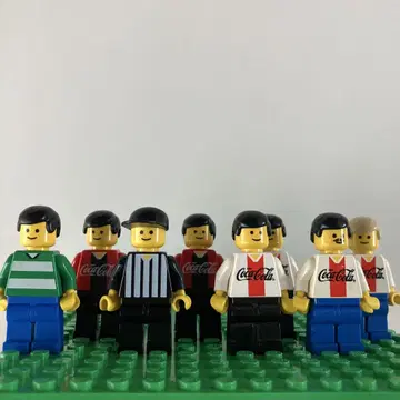 LEGO 코카콜라 컬렉션 축구 미니 피규어 정품 올드 레고