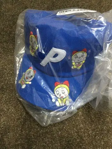 팔레스 도라에몽 6-패널 캡 파란색