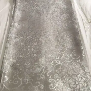 실버 꽃무늬 플라티나 박