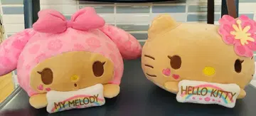 산리오 선크림 키티 마이멜로 쫄깃쫄깃 굴러가는 2종 세트