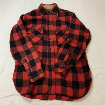 A/W 50-60년대 필그림 장팔 소매 울 셔츠