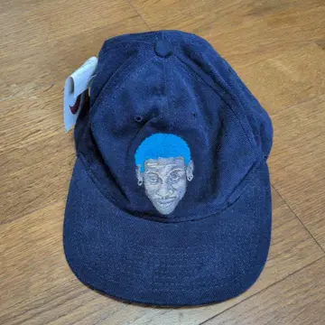 1990년대 나이키 야구 모자 네이비 데니스 로드먼