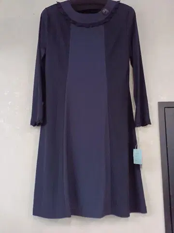 옵티 장팔 원피스 네이비