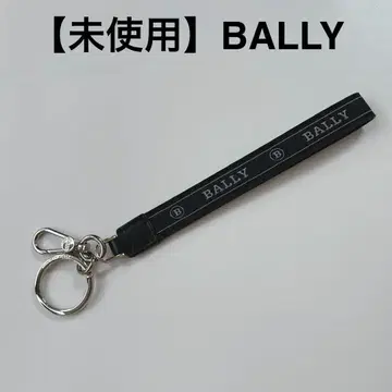 미사용 BALLY 발리 키링 블랙 로고 참