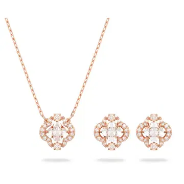 스와로브스키 Swarovski Una set 목걸이 귀걸이 세트