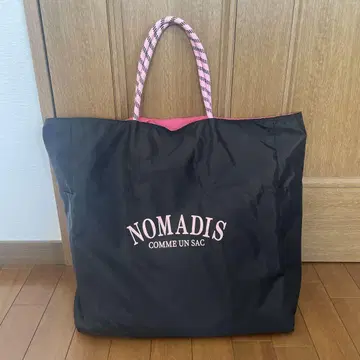 새상품급 NOMADIS 노마디스 토트백 블랙 x 핑크