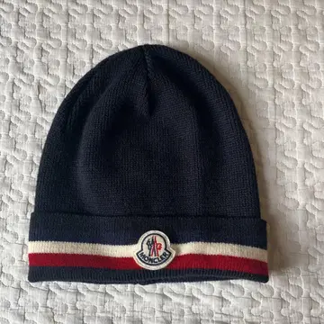 MONCLER 니트 모자 네이비