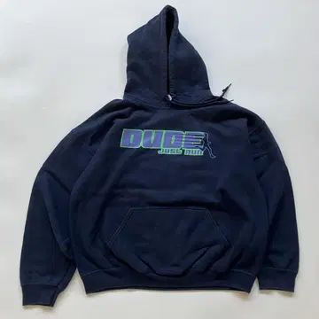 USED DUDE Just Run 후드티