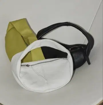 todayful/투데이풀 가죽 랩 백 화이트