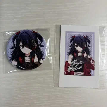 니디가 동서 아메짱 구매 특전 캔 배지 체키