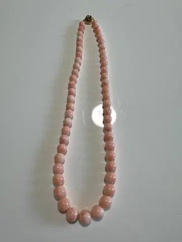 액세서리 목걸이 핑크