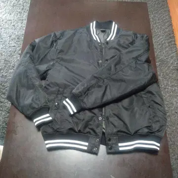 시크한 블랙 스탠더드 재킷 XL 7491-01
