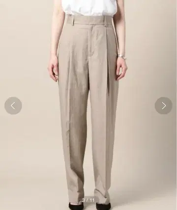 6 (ROKU) UNITED ARROWS 투택 팬츠 L