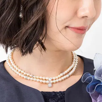 도쿄 소와르 목걸이 결혼식 세레모니 정장용 짧은 체인 목걸이