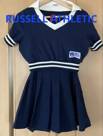 러셀 애슬레틱 네이비 세일러 칼라 스커트 세트