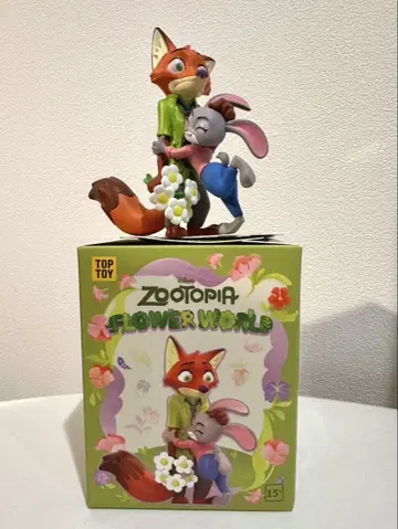 새상품 Zootopia Flower World 닉 주디