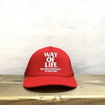 고급 중고품 RATS WAY OF LIFE 메쉬 캡 일본제