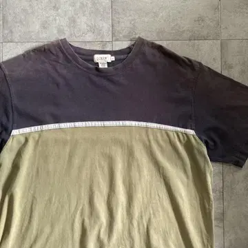 90년대 J.CREW 제이크루 컬러 블록 티셔츠