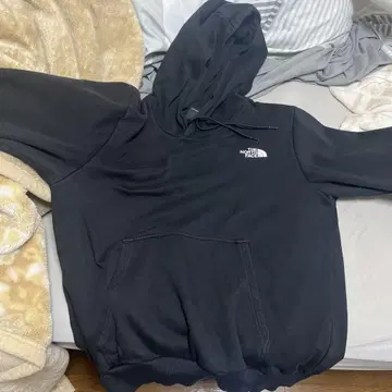 THE NORTH FACE 블랙 후드티 M
