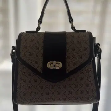 MOUSSY 모노그램 숄더백