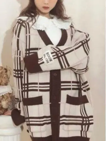 허니 시나몬 오오타니 에미리 빅 실루엣 카디건
