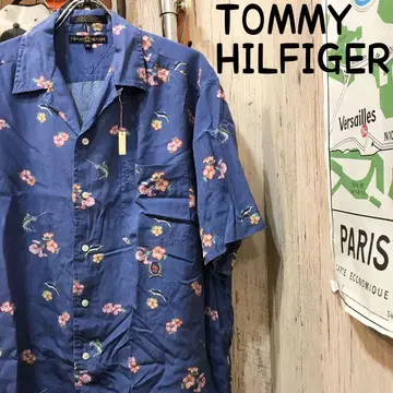 TOMMY HILFIGER 토미 힐피거 아로하 셔츠 M 중고(1777)