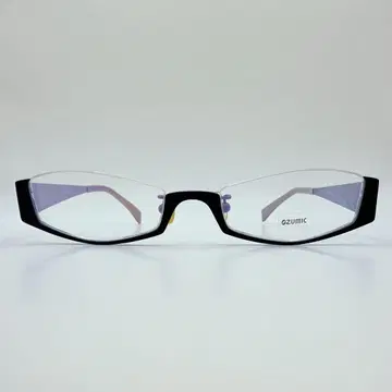 오즈믹 안경 프레임 언더림 네이비 일본제