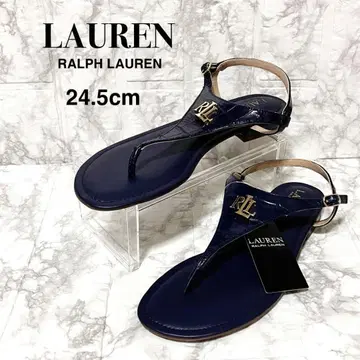 미사용 LAUREN RALPH LAUREN 크로코 엠보 플립플랍