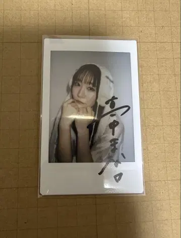 마나카 마나 카가미 룸웨어 체키