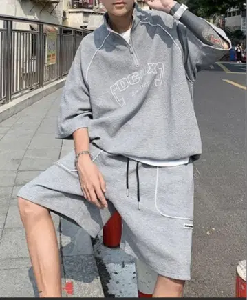 BRU 반집업 DCHX 자수 장식 세트