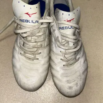 Mizuno REBULA 축구화 화이트/레드