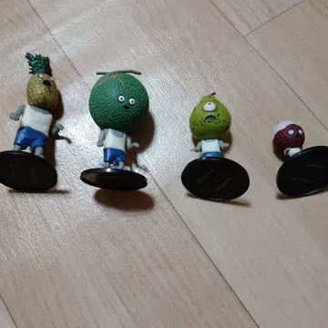 과일 좀비 피규어 4체 세트