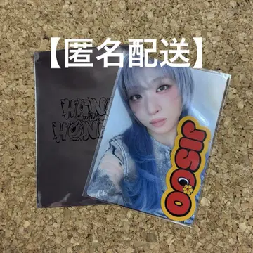 HANA 팬미팅 포토카드 JISOO 지수 트레이딩 카드 스티커 세트