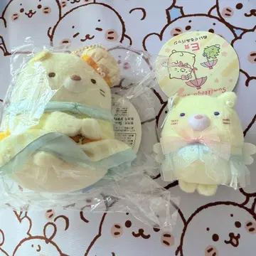스미코구라시 복권 고양이 인형 마스코트