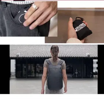 신작 신제품 나노백 NANOBAG DAYPACK 16L 블랙