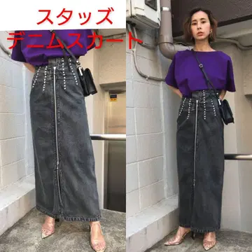 아메리빈티지 데님 스커트