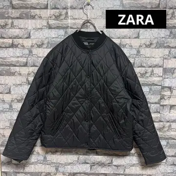ZARA 자라 퀼팅 재킷 지퍼 업 MA-1 M