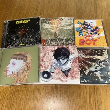 KING GNU 관련 CD 세트 [스티커/피크 포함]