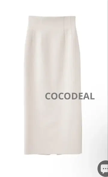 스트레치 펜슬 스커트 cocodeal 아이보리