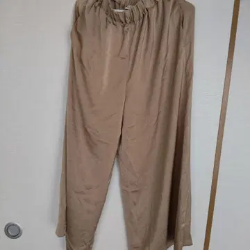 MARW UNITED ARROWS 베이지 와이드 팬츠