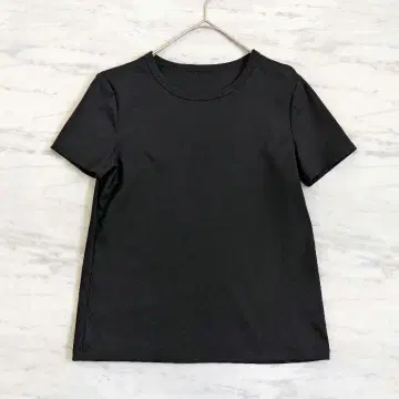 아뉴앙스 반팔 티셔츠 2024 SS 블랙 사이즈 S
