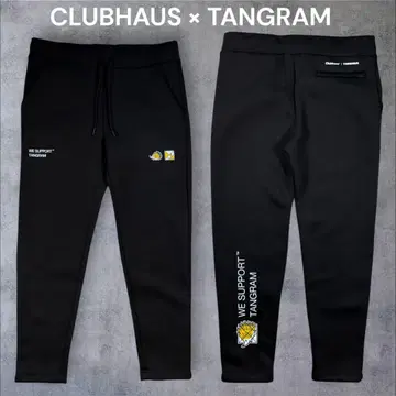 새상품급 clubhaus tangram 골프 팬츠 더블 니트 XL