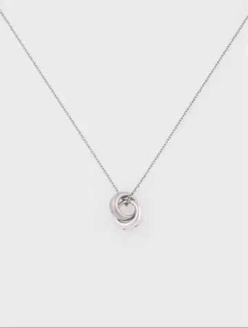 폴 스미스 'Double Ring Motif' 목걸이 미사용 새상품